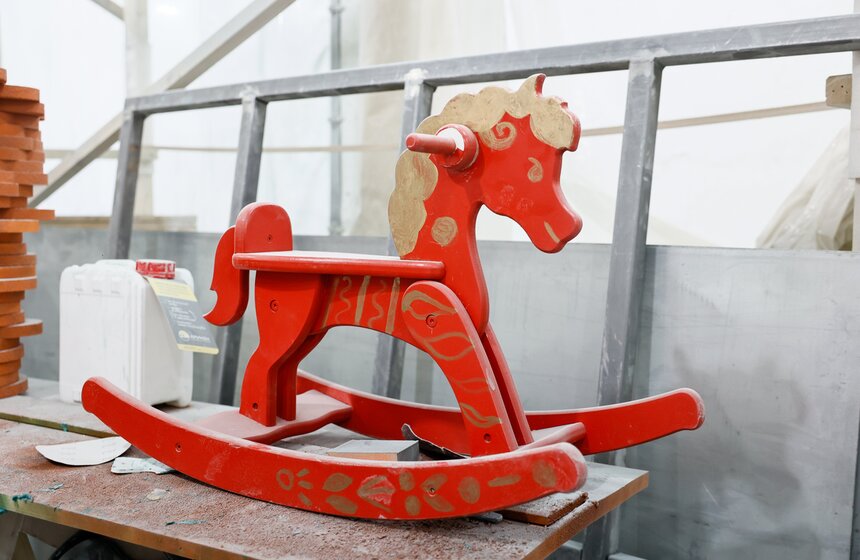 Арт-объекты для фестиваля "Масленица" начали готовить на Тверской площади 3 фото