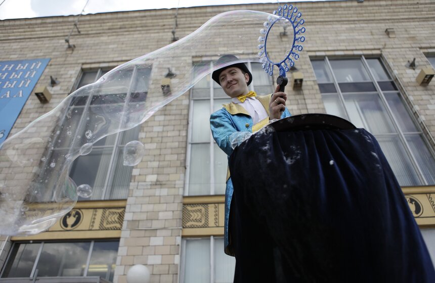 В "Лужниках" прошел фестиваль "Надежда" для детей-инвалидов 9 фото