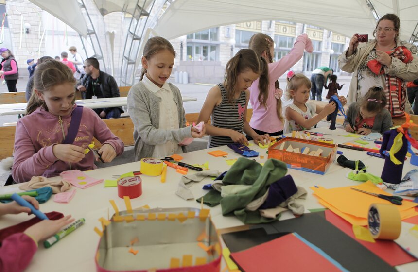 В "Лужниках" прошел фестиваль "Надежда" для детей-инвалидов 5 фото