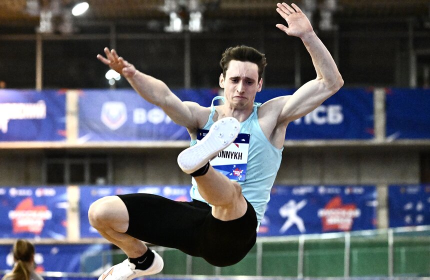 В Москве прошли юбилейные легкоатлетические соревнования "Русская зима" 30 фото