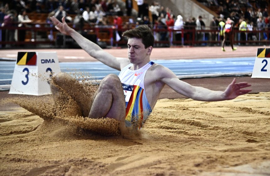 В Москве прошли юбилейные легкоатлетические соревнования "Русская зима" 33 фото