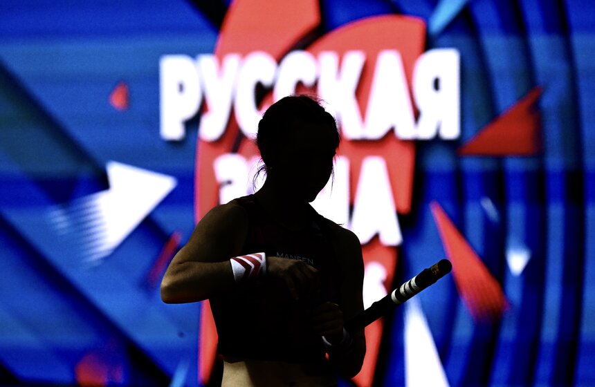 В Москве прошли юбилейные легкоатлетические соревнования "Русская зима" 23 фото