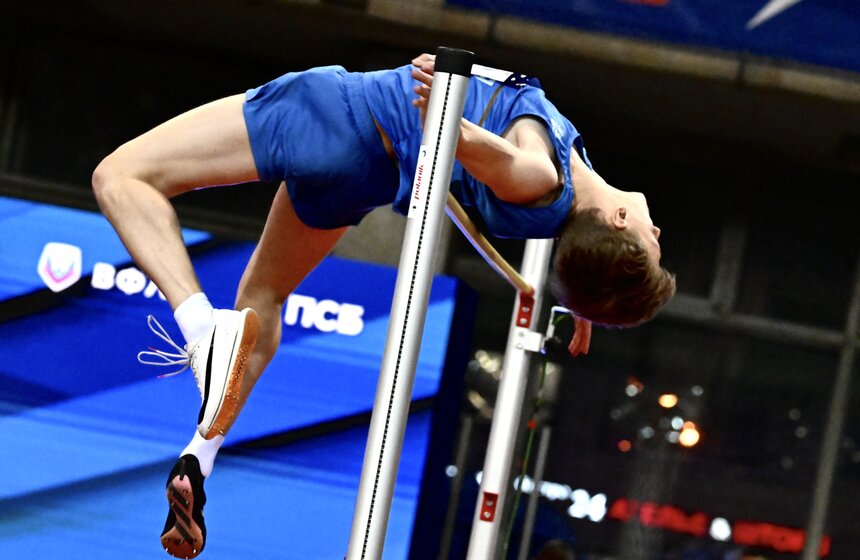 В Москве прошли юбилейные легкоатлетические соревнования "Русская зима" 17 фото