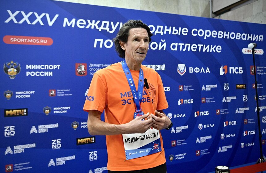 В Москве прошли юбилейные легкоатлетические соревнования "Русская зима" 36 фото