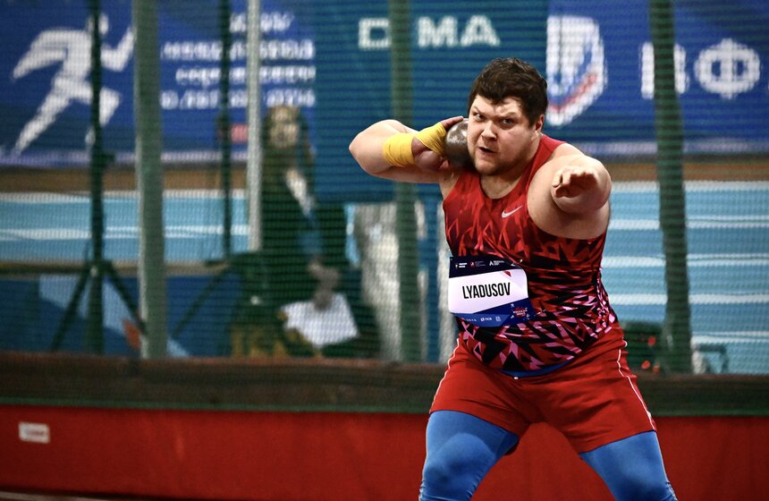 В Москве прошли юбилейные легкоатлетические соревнования "Русская зима" 22 фото