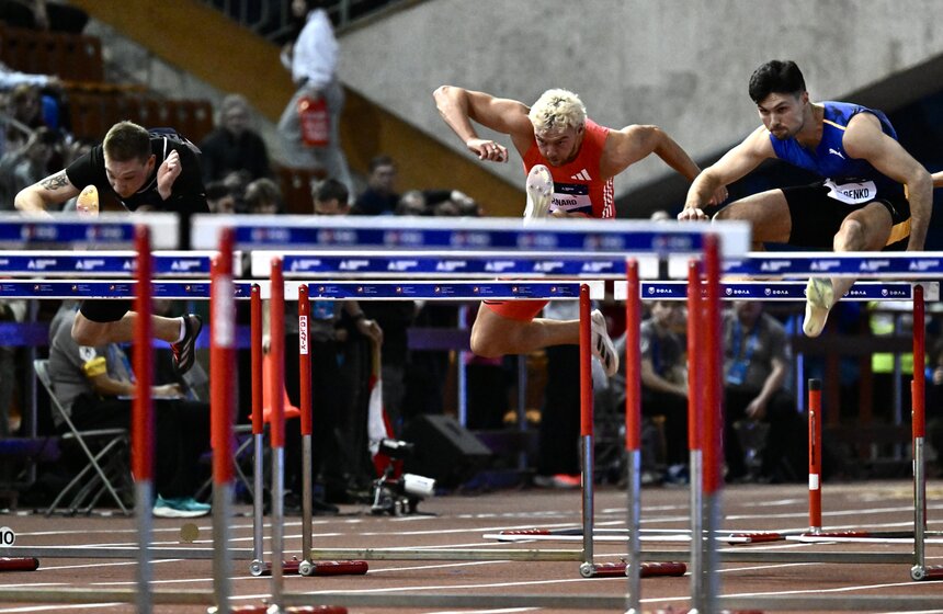 В Москве прошли юбилейные легкоатлетические соревнования "Русская зима" 8 фото