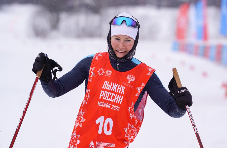 Массовая гонка "Лыжня России – 2026" прошла на юго-западе Москвы 20 фото