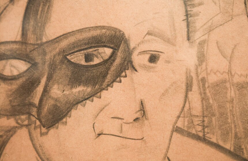 Музей русского импрессионизма представил выставку о карнавалах и маскарадах "Под маской" 22 фото