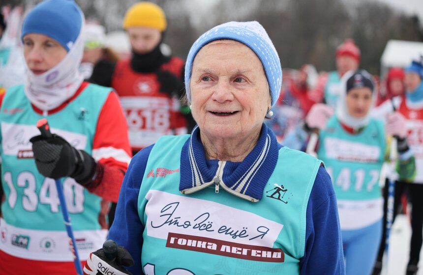 Ретрогонка "Это все еще я" прошла в Москве в рамках лыжного фестиваля "Гонка Легкова" 12 фото