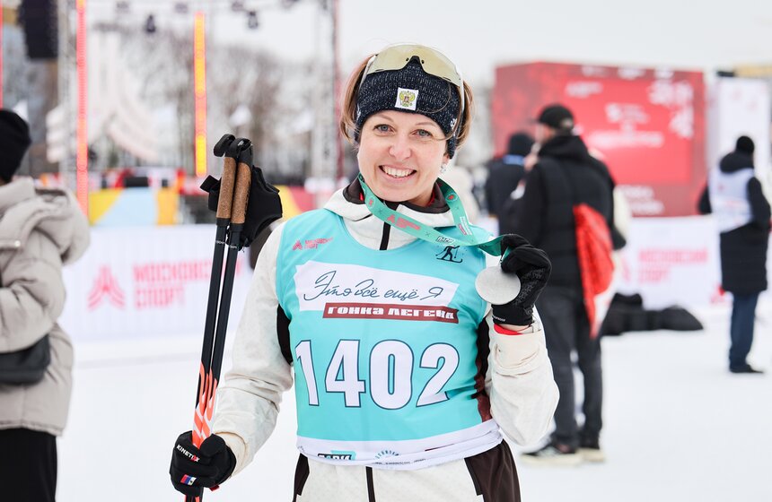 Ретрогонка "Это все еще я" прошла в Москве в рамках лыжного фестиваля "Гонка Легкова" 36 фото