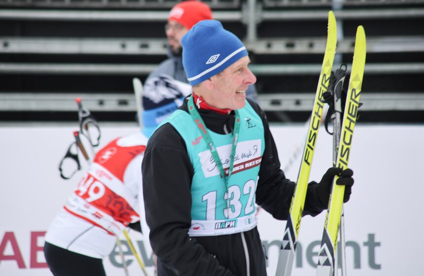 Ретрогонка "Это все еще я" прошла в Москве в рамках лыжного фестиваля "Гонка Легкова" 29 фото