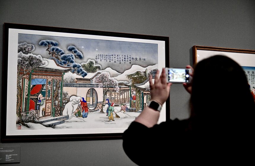 Выставка "Праздник весны. Новый год в старом Пекине" открылась в Музее Москвы 31 фото