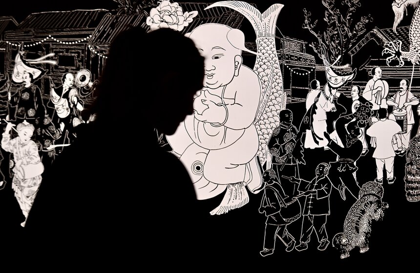 Выставка "Праздник весны. Новый год в старом Пекине" открылась в Музее Москвы 27 фото