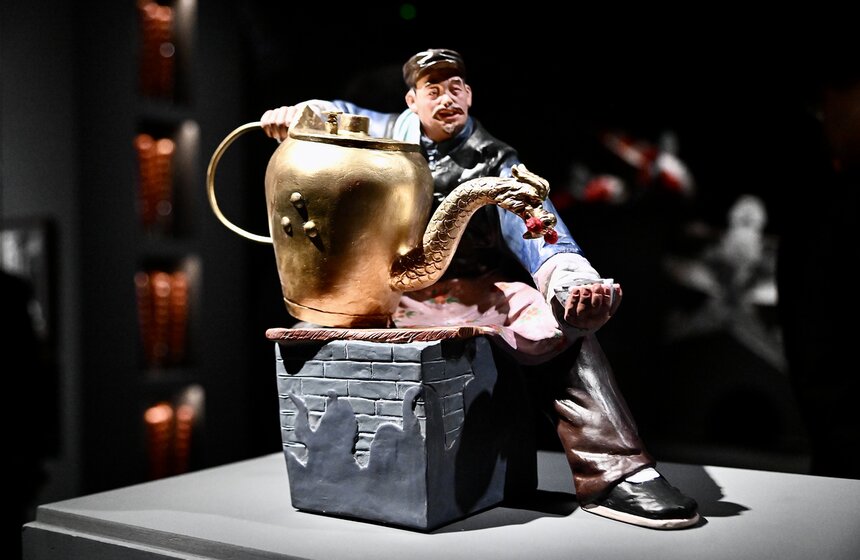 Выставка "Праздник весны. Новый год в старом Пекине" открылась в Музее Москвы 12 фото