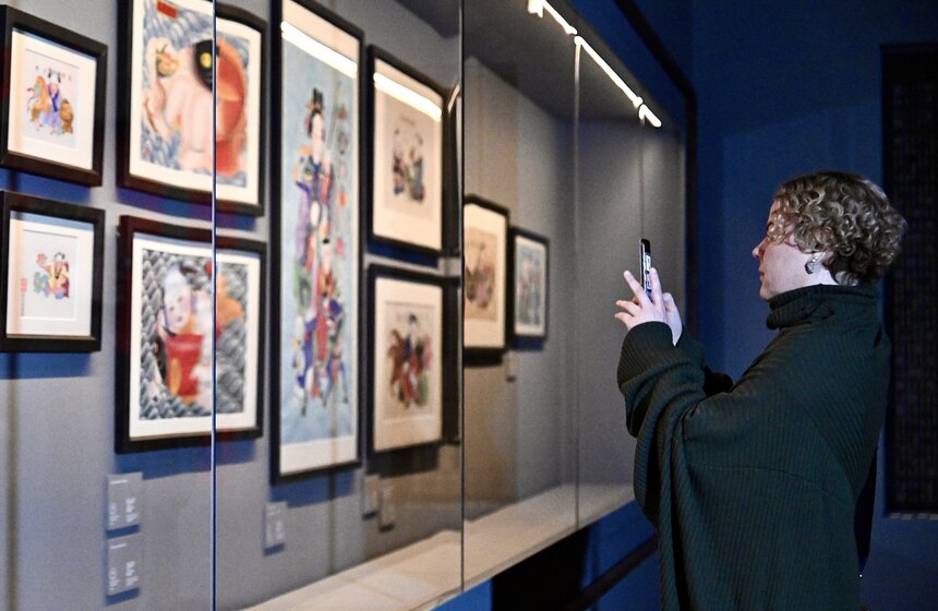 Выставка "Праздник весны. Новый год в старом Пекине" открылась в Музее Москвы 24 фото