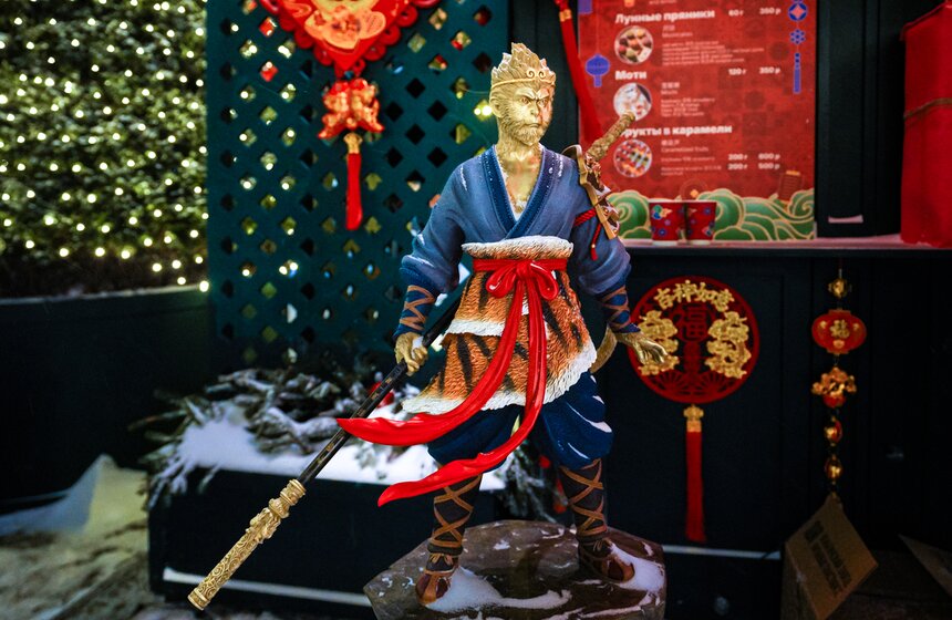 Фестиваль "Китайский Новый год в Москве" открылся на Манежной площади 37 фото