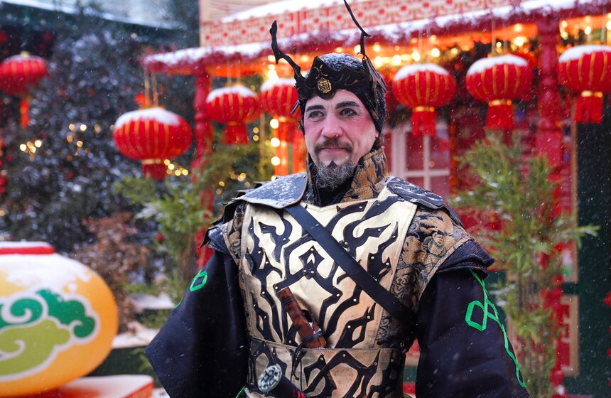 Фестиваль "Китайский Новый год в Москве" открылся на Манежной площади 15 фото