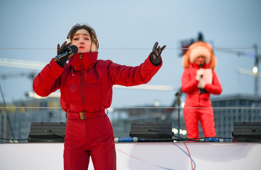 Массовая тренировка в рамках открытия недели фигурного катания прошла в "Лужниках" 14 фото