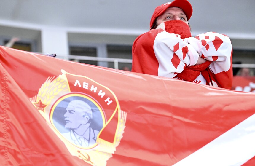 ЦСКА и "Спартак" встретились в матче регулярного чемпионата КХЛ 31 фото