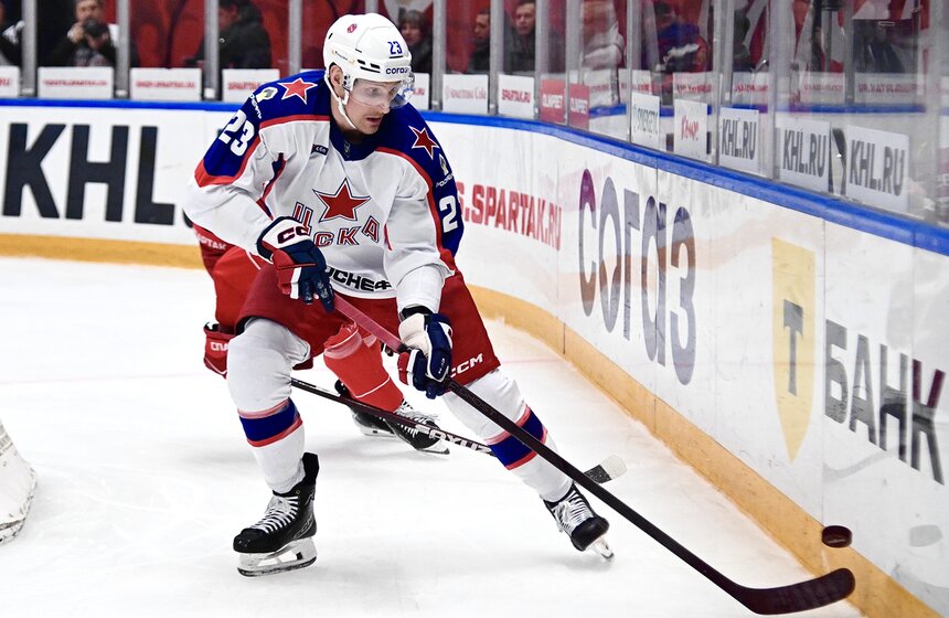 ЦСКА и "Спартак" встретились в матче регулярного чемпионата КХЛ 17 фото