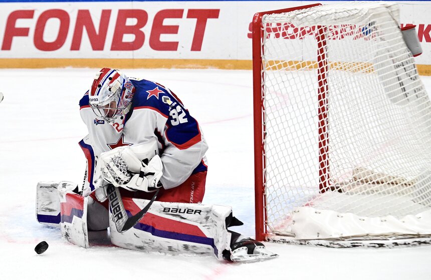 ЦСКА и "Спартак" встретились в матче регулярного чемпионата КХЛ 29 фото