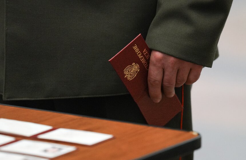 Церемония посвящения в кадеты прошла в Музее Победы 29 фото