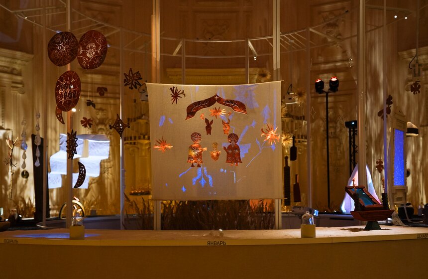 Арт-проект "РУниверсум" открылся в Петровском путевом дворце 10 фото