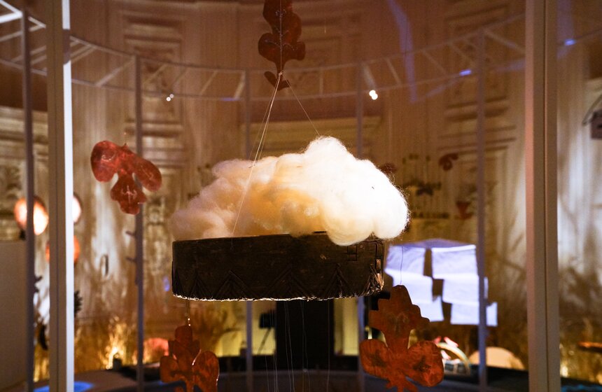 Арт-проект "РУниверсум" открылся в Петровском путевом дворце 36 фото