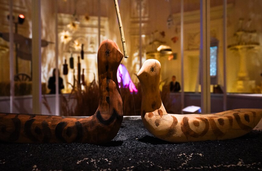 Арт-проект "РУниверсум" открылся в Петровском путевом дворце 8 фото