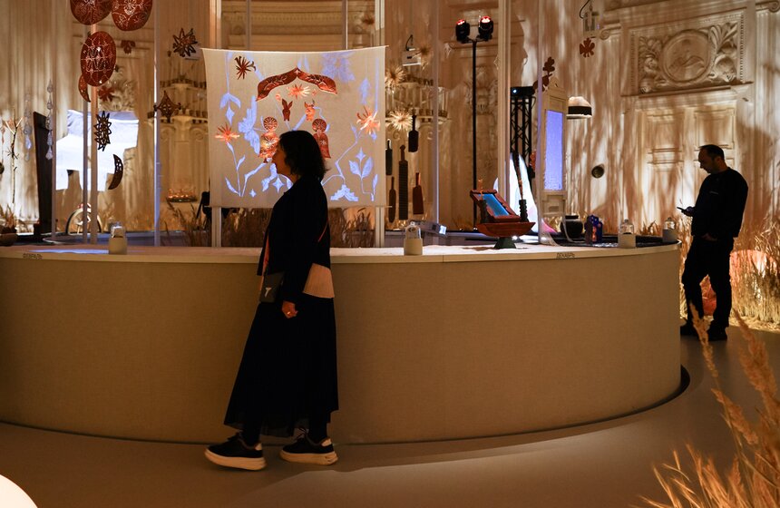 Арт-проект "РУниверсум" открылся в Петровском путевом дворце 37 фото