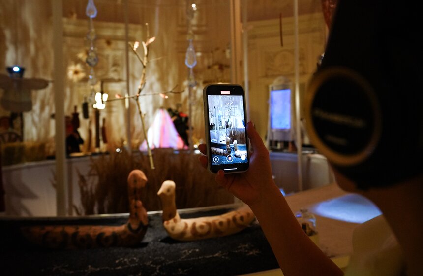 Арт-проект "РУниверсум" открылся в Петровском путевом дворце 48 фото