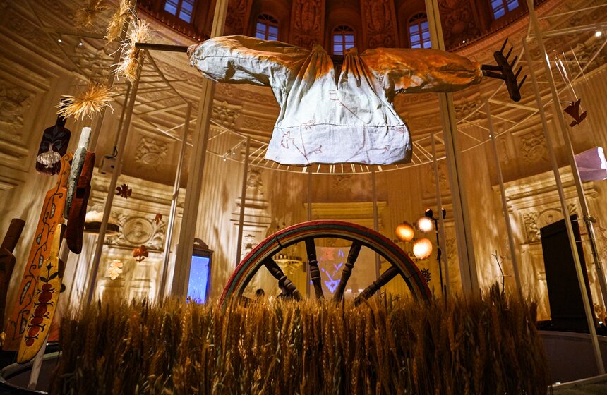 Арт-проект "РУниверсум" открылся в Петровском путевом дворце 12 фото