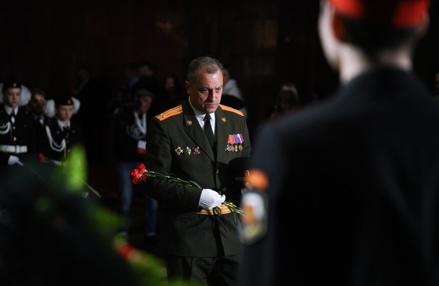 Церемония посвящения в кадеты прошла в Музее Победы 10 фото