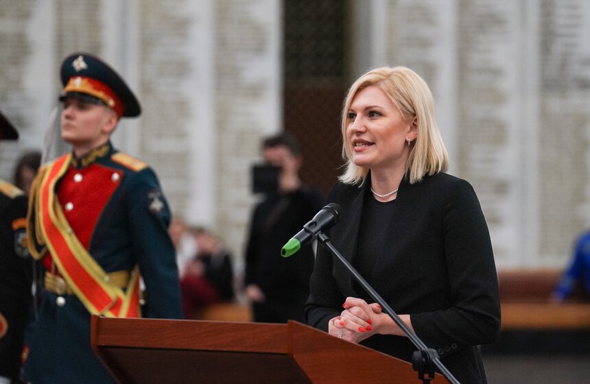 Церемония посвящения в кадеты прошла в Музее Победы 23 фото