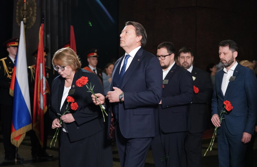 Церемония посвящения в кадеты прошла в Музее Победы 5 фото