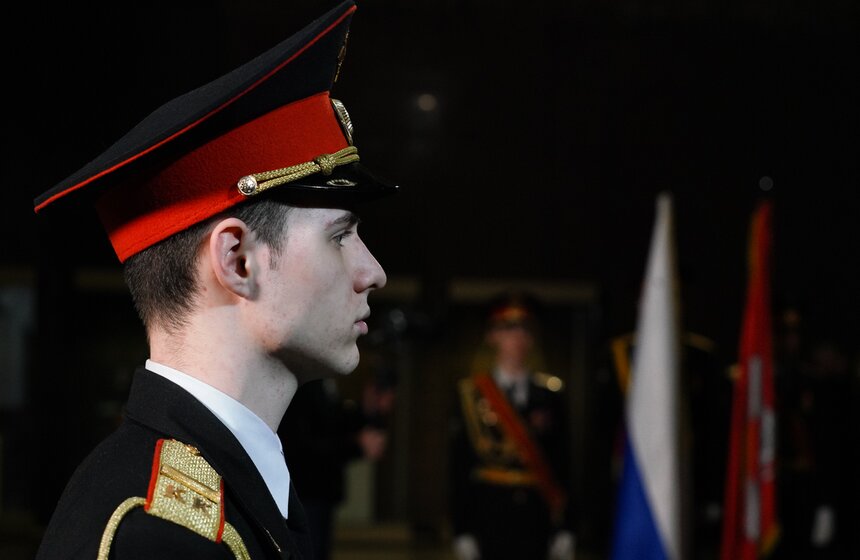 Церемония посвящения в кадеты прошла в Музее Победы 4 фото