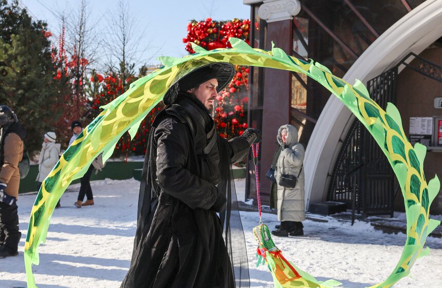 Китайский Новый год встретили на Манежной площади 17 фото
