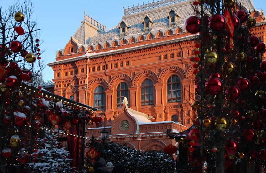 Китайский Новый год встретили на Манежной площади 27 фото