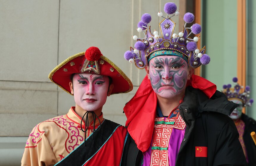 Китайский Новый год встретили на Манежной площади 36 фото