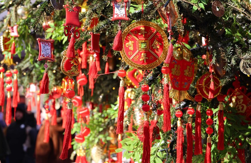 Китайский Новый год встретили на Манежной площади 14 фото