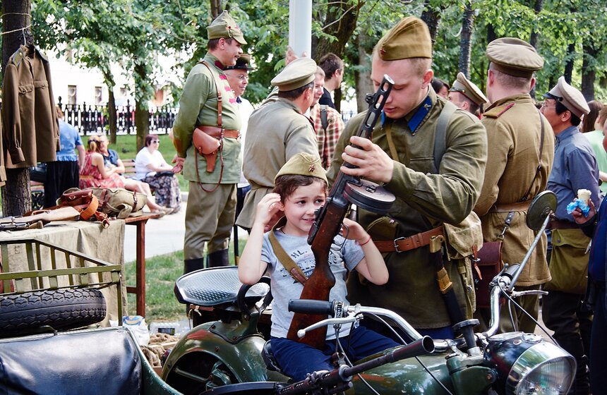 Тверской бульвар на один день стал "Улицей Истории" 8 фото