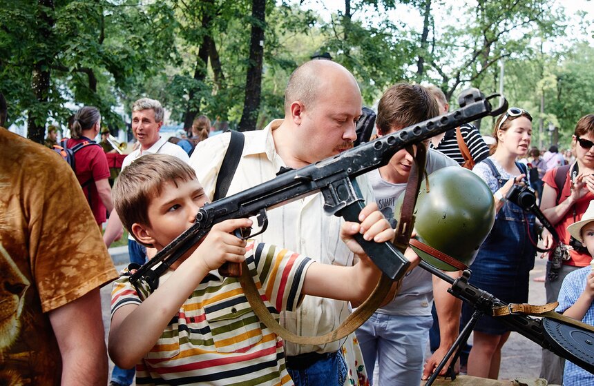 Тверской бульвар на один день стал "Улицей Истории" 7 фото