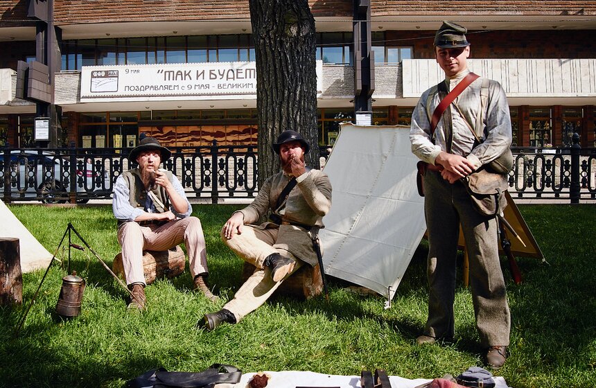 Тверской бульвар на один день стал "Улицей Истории" 4 фото