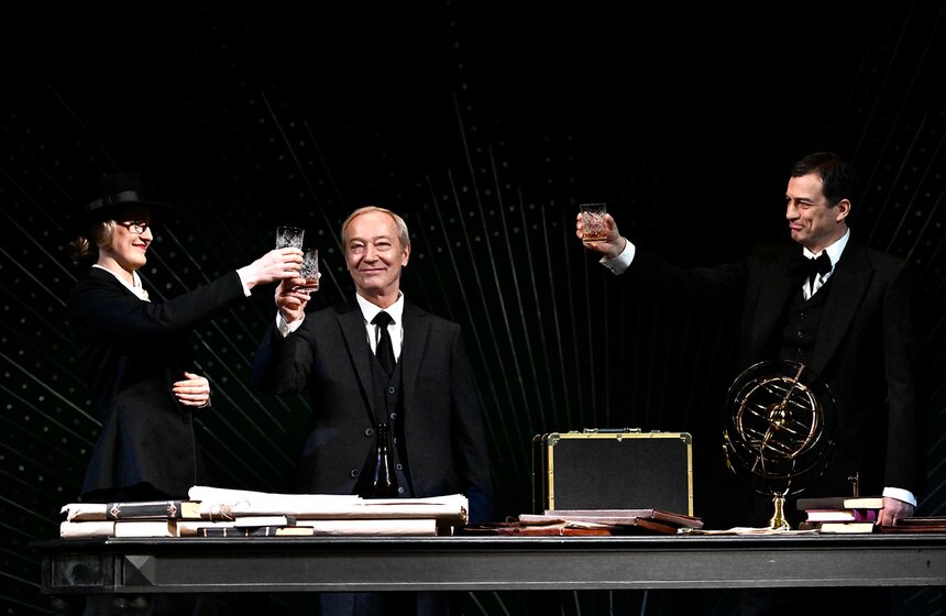 В Малом театре состоялась премьера спектакля "Проект инженера Гарина" 1 фото