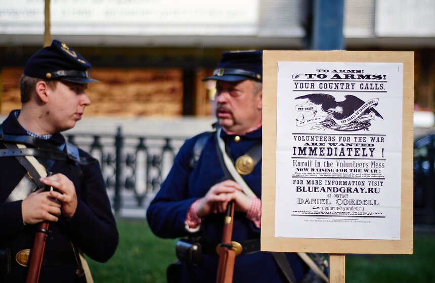 Тверской бульвар на один день стал "Улицей Истории" 18 фото