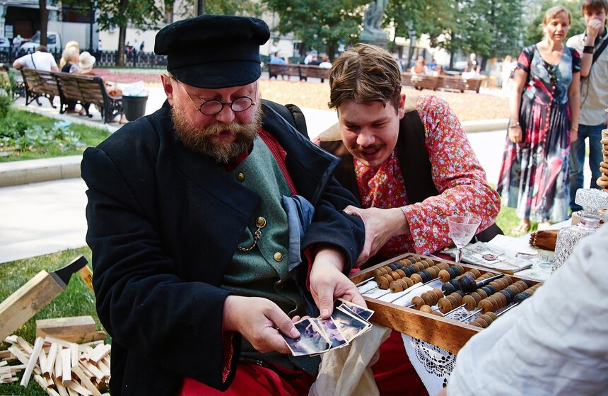 Тверской бульвар на один день стал "Улицей Истории" 11 фото