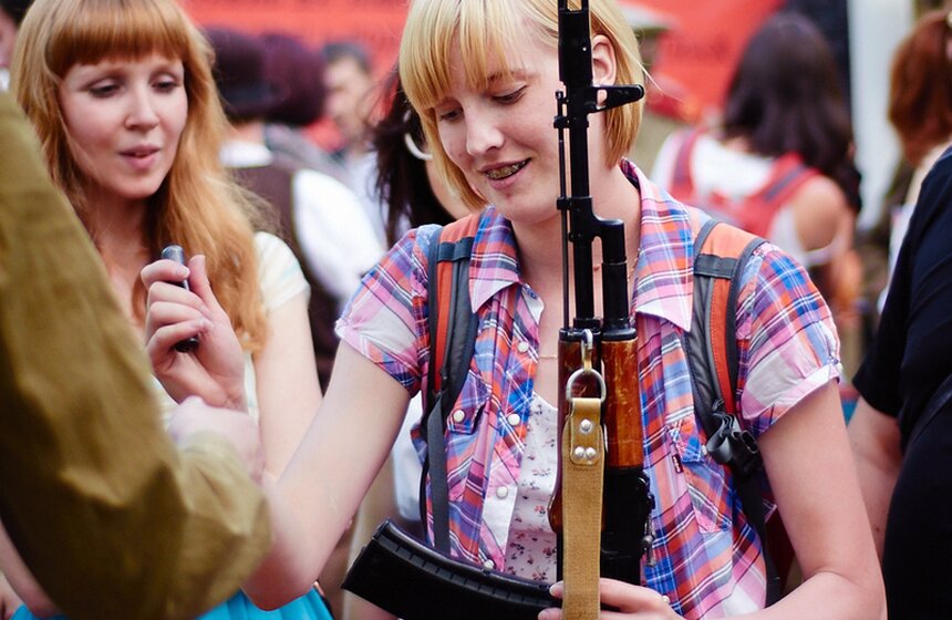 Тверской бульвар на один день стал "Улицей Истории" 14 фото