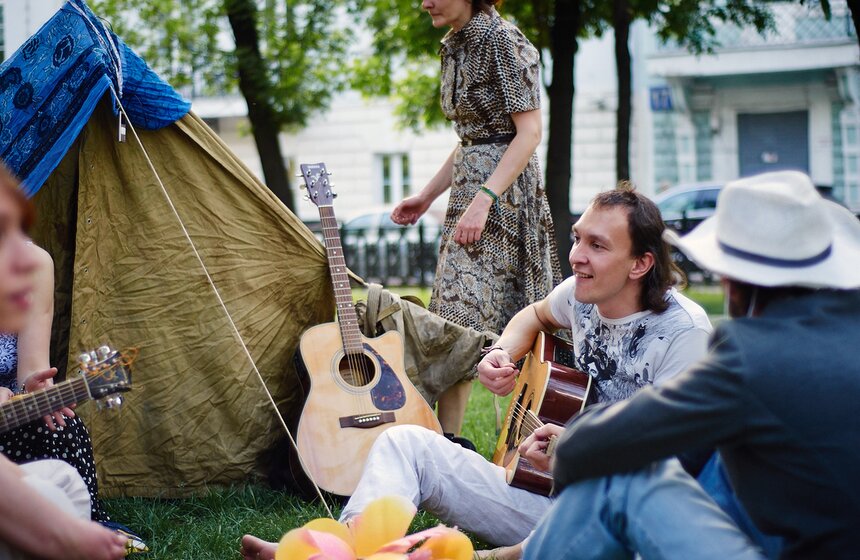 Тверской бульвар на один день стал "Улицей Истории" 16 фото