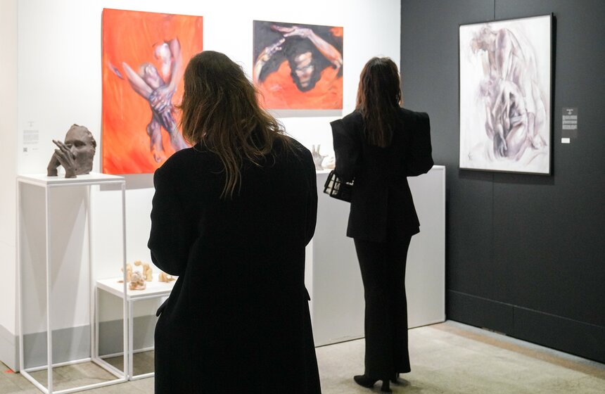 В Москве открылась 7-я ярмарка современного искусства "Арт Россия" 34 фото