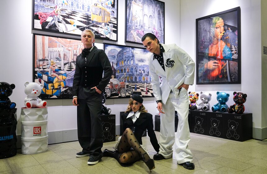 В Москве открылась 7-я ярмарка современного искусства "Арт Россия" 22 фото